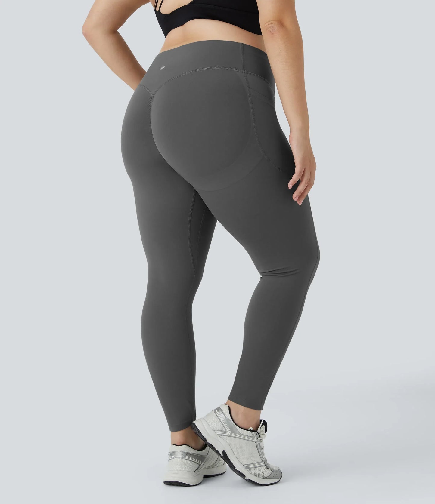 High Waisted Tummy Control Shaping Training Leggings Plus size