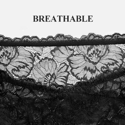 High Waist Cotton Panties – Soft, Breathable & Flattering Lace Briefs