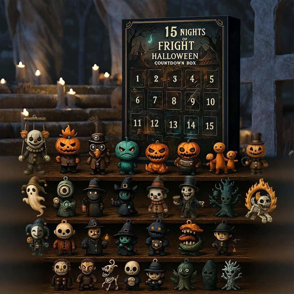 🔥Halloween Early Discount 49% Off🔥 31 Nights of Fright Halloween Countdown Box