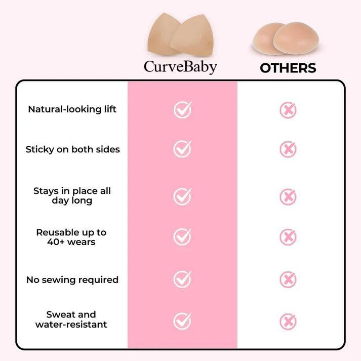 Double-Sided Adhesive Invisible Lift Inserts