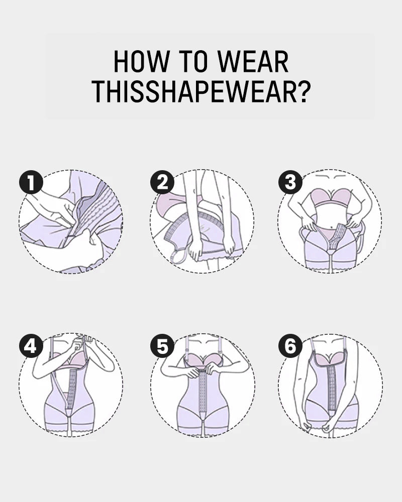 Full Body Shapewear with Tummy Control