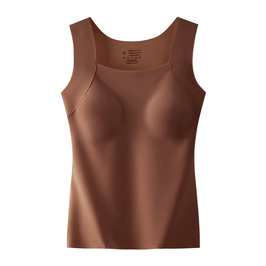 U Neck Shapewear Built-in Bra Tank