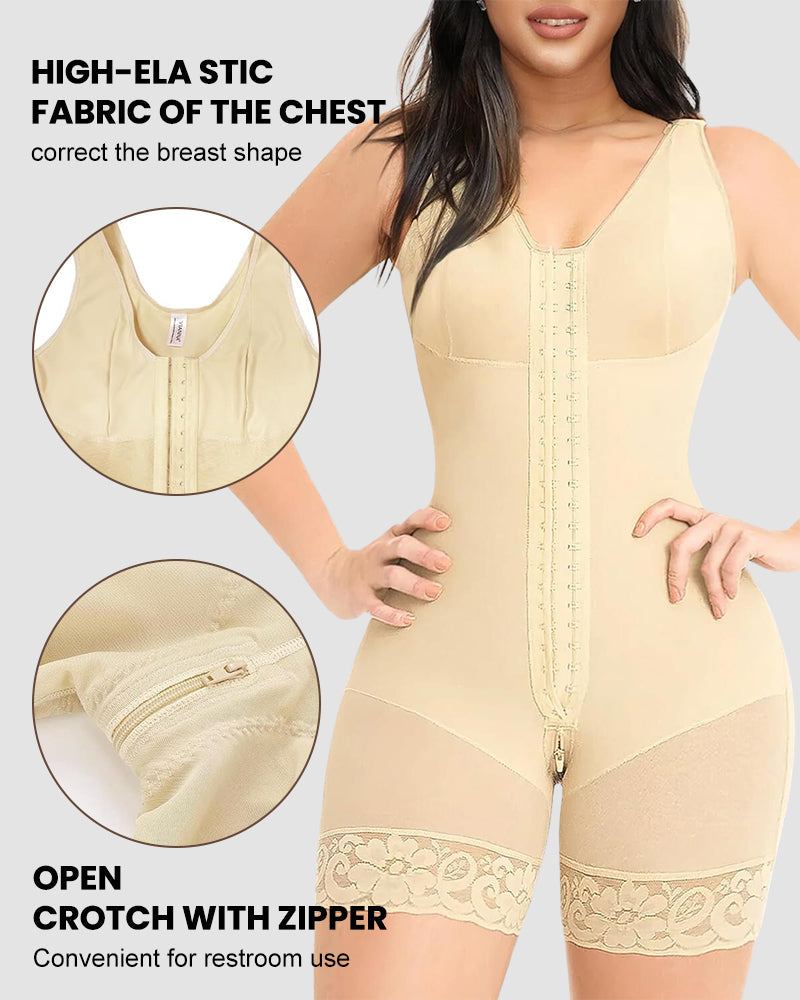 Extra Plus Size Shaper Bodysuit Tummy Control Shapewear With Bra