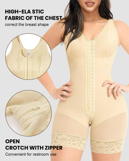 Extra Plus Size Shaper Bodysuit Tummy Control Shapewear With Bra