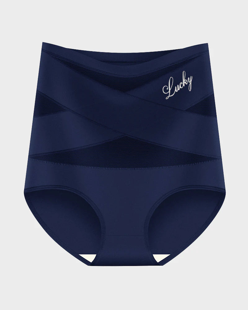 High-Waist Tummy Control Seamless Shaping Panties (4 Pack)