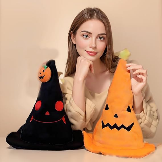 Halloween Electric Glowing Pumpkin Hat