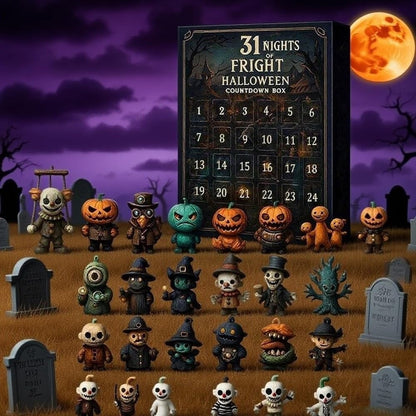 🔥Halloween Early Discount 49% Off🔥 31 Nights of Fright Halloween Countdown Box