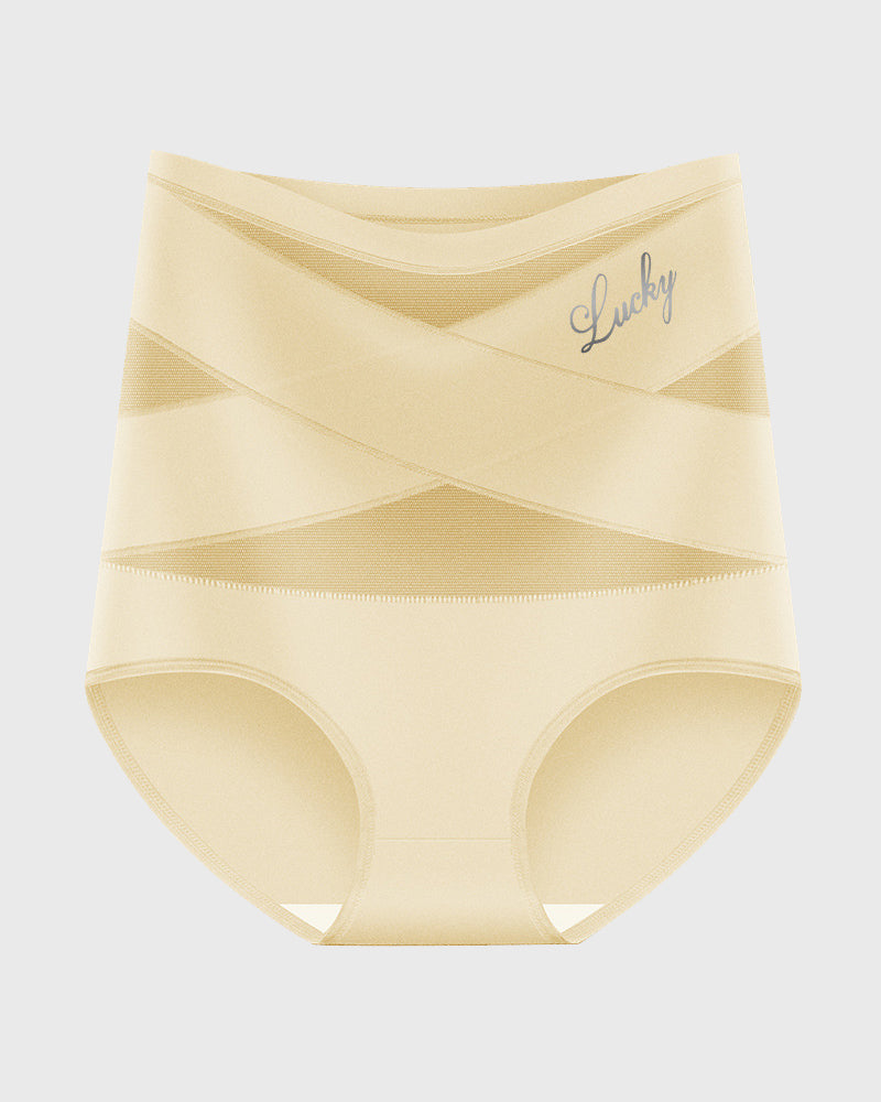 High-Waist Tummy Control Seamless Shaping Panties (4 Pack)