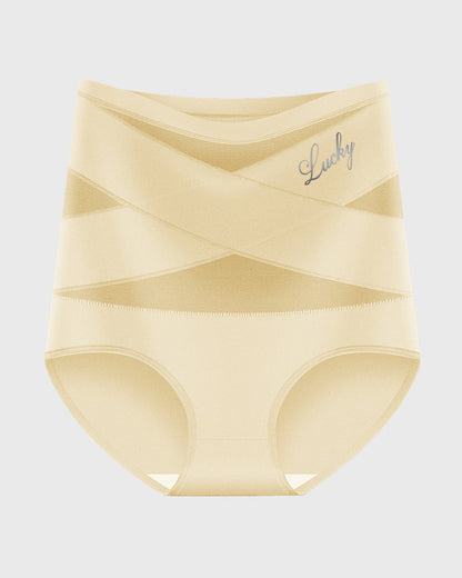 High-Waist Tummy Control Seamless Shaping Panties (4 Pack)