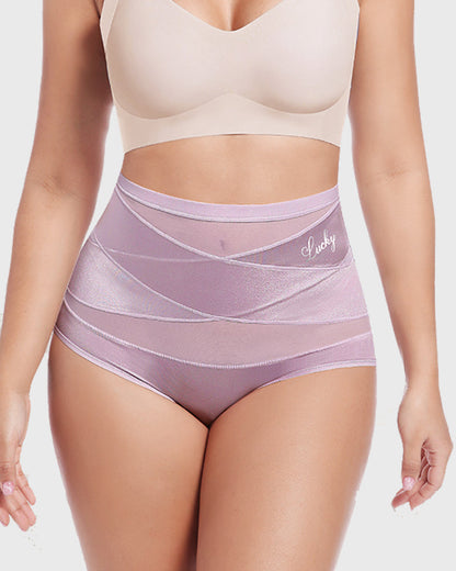 High-Waist Tummy Control Seamless Shaping Panties (4 Pack)