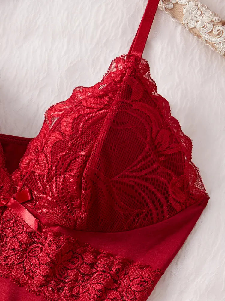 Daisy Love Lace Sleepwear Set